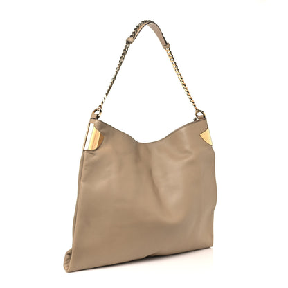 Gucci Lambskin 1970 Large Shoulder Bag Beige 2 of 12