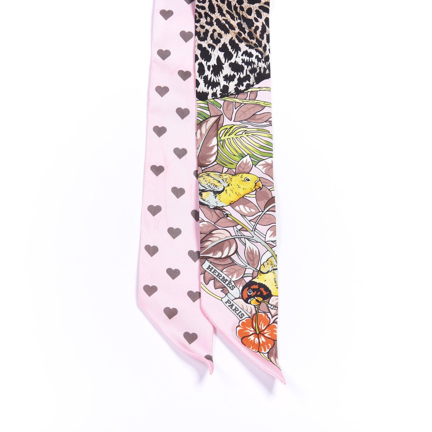 Silk Jungle Love Love Twilly Rose Pale Etoupe