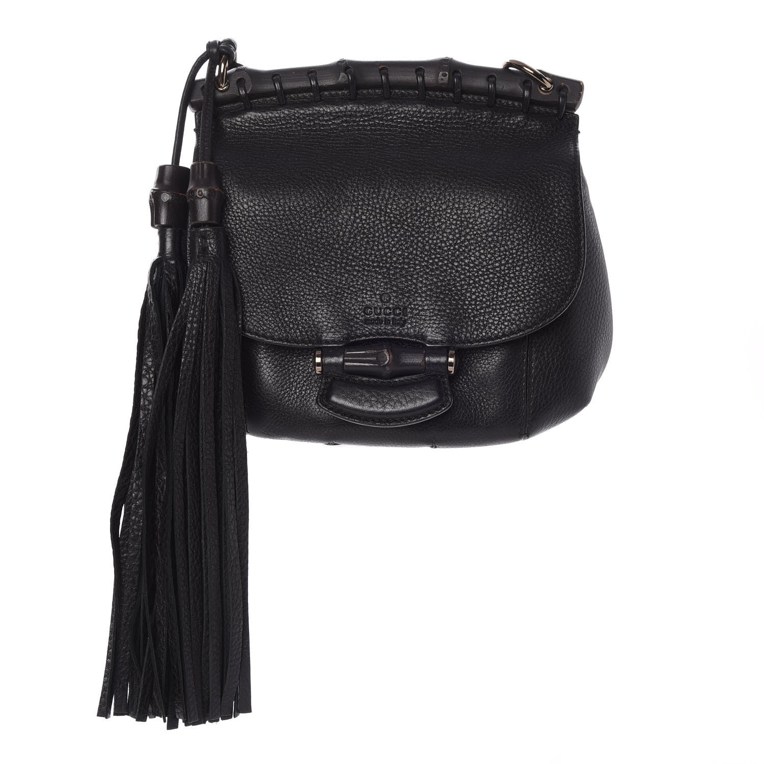 Gucci Calfskin Small Nouveau Shoulder Bag Black 1 of 7