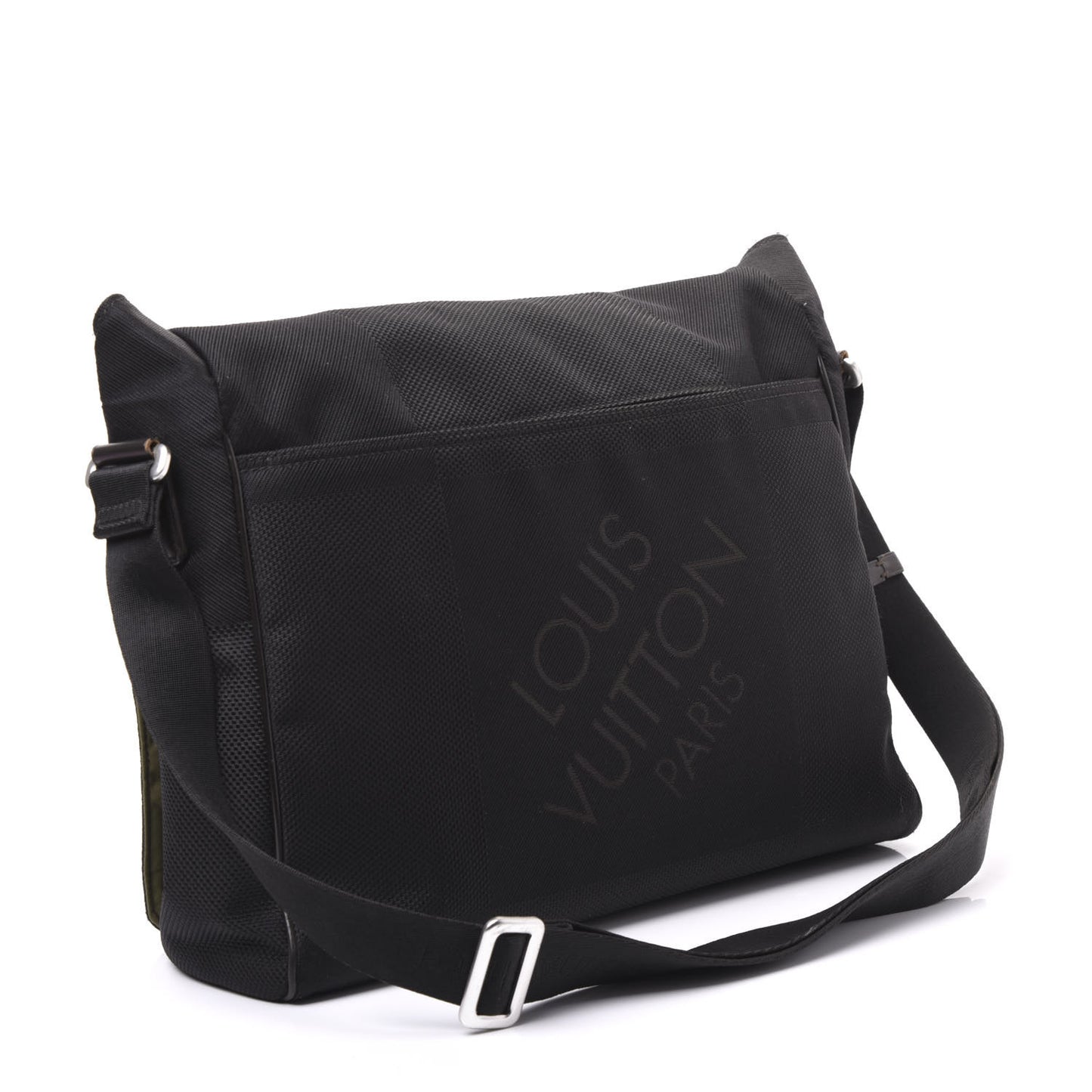 Damier Geant Petit Messenger Bag Black