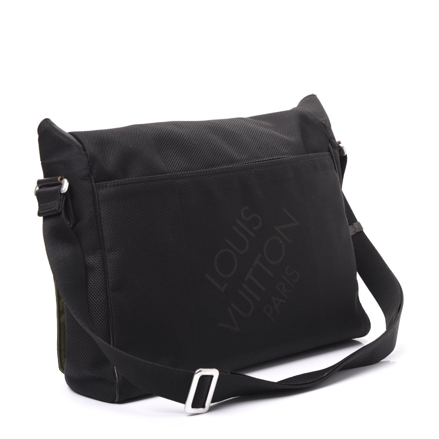 Louis Vuitton Damier Geant Petit Messenger Bag Black 2 of 8