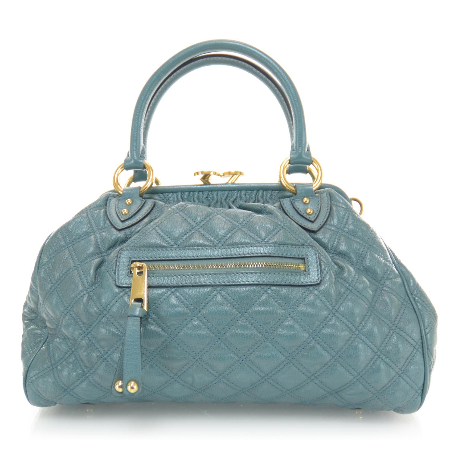 Marc Jacobs Quilted Leather Stam Topaz 1 of 7