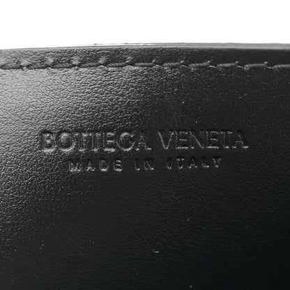 Bottega Veneta Lambskin Maxi Intrecciato Mini Cassette Crossbody Pouch Black 6 of 10