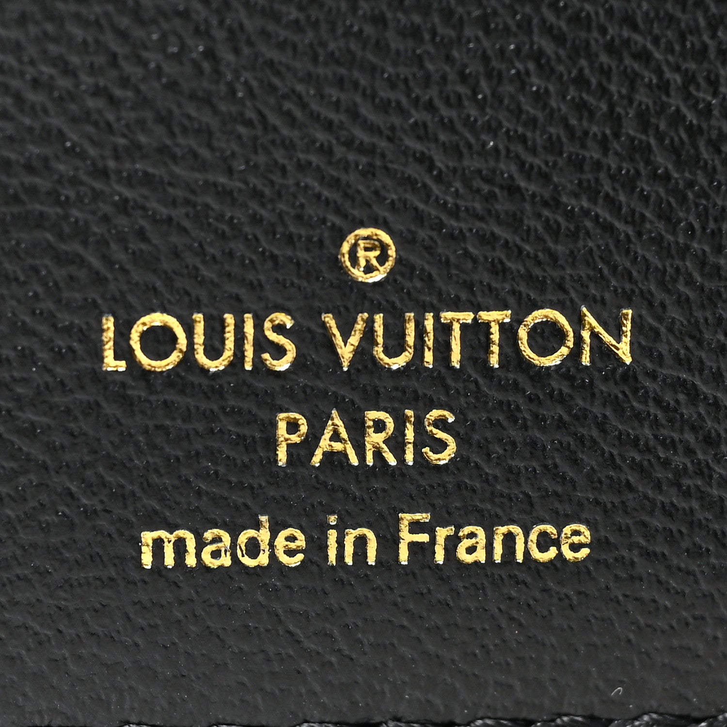 Louis Vuitton Lambskin Embossed Monogram Lou Coussin Wallet Black 6 of 6