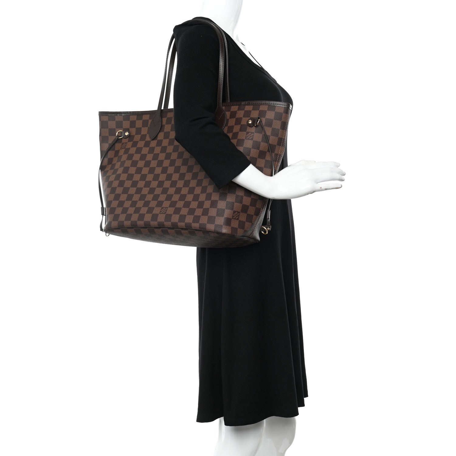 Louis Vuitton Damier Ebene Neo Neverfull MM 2 of 9