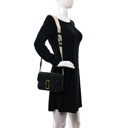 Marc Jacobs Calfskin The J Marc Shoulder Bag Black 2 of 8