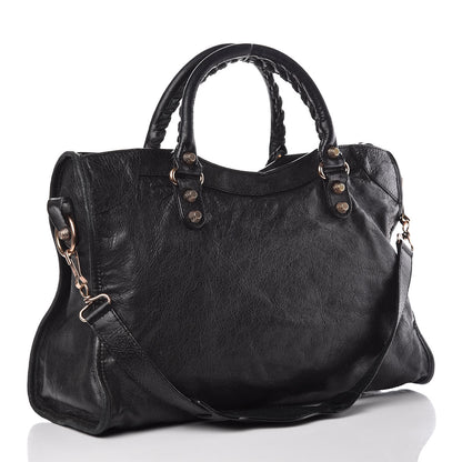 Balenciaga Agneau Giant 12 Rose Gold Hardware City Black 3 of 16