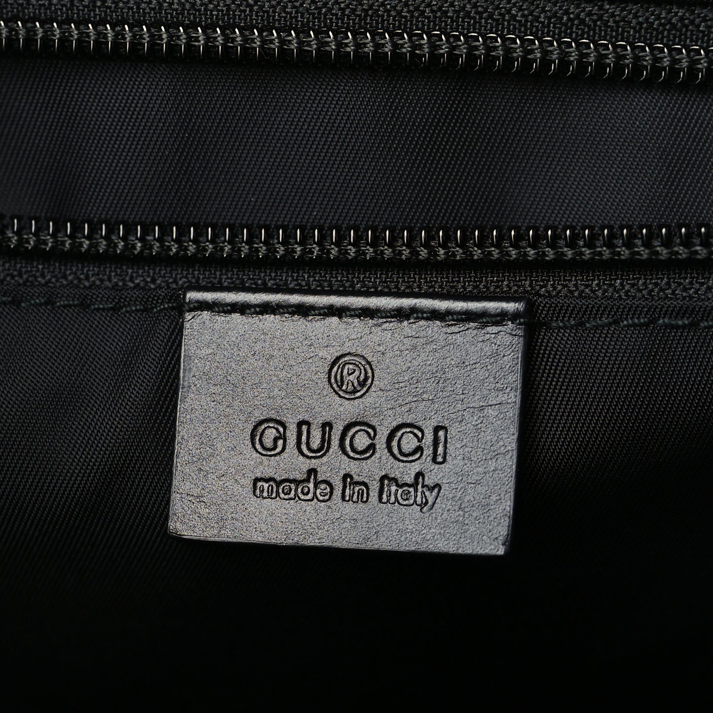 GG Supreme Monogram Web Flap Messenger Bag Black