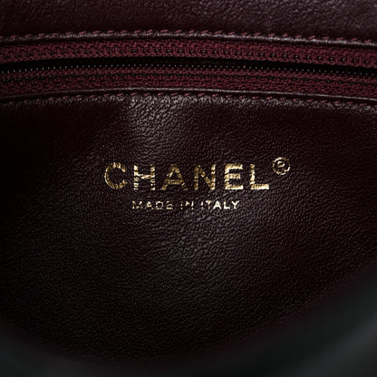 Chanel Lambskin Quilted Small Diamond CC Flap Black 5 of 26