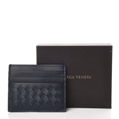 Bottega Veneta Nappa Intrecciato VN Card Case Denim 8 of 8