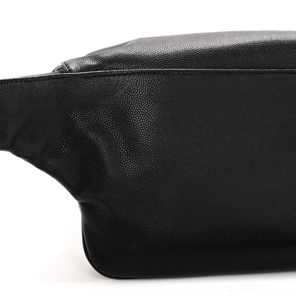 Saint Laurent Grain De Poudre Monogram Belt Bag Black 13 of 15