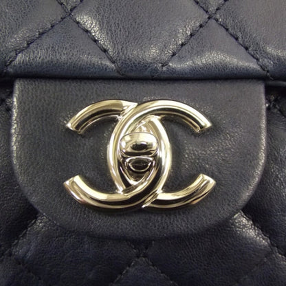 Chanel Washed Lambskin Jumbo Bijoux Chain Flap Navy 8 of 13