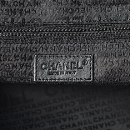 Chanel Caviar Square Stitched Medium Tote Black 6 of 12