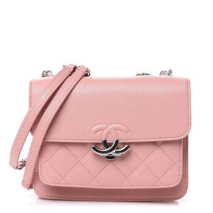Chanel Lambskin Quilted CC Box Flap Light Pink 1 of 13