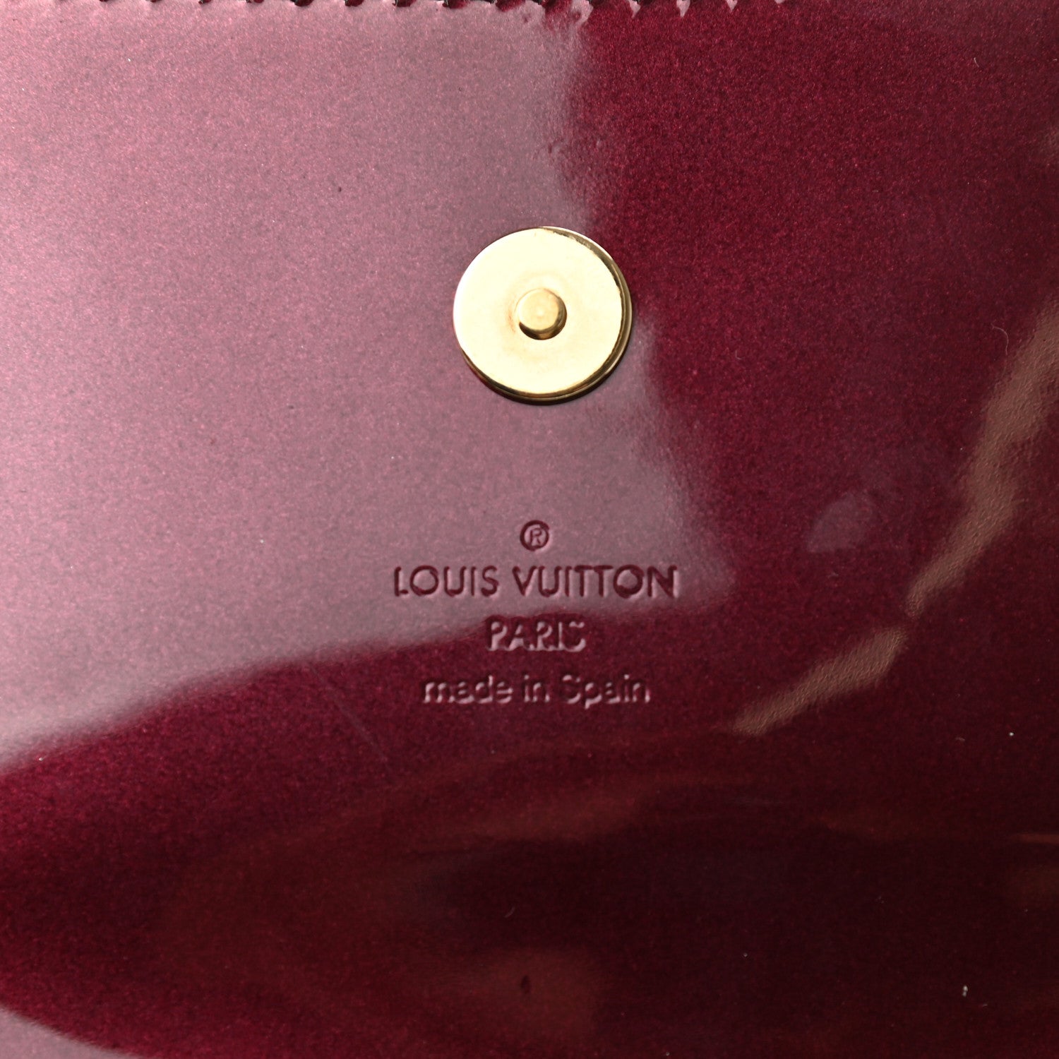 Louis Vuitton Patent Sobe Clutch Rouge Fauviste 6 of 8