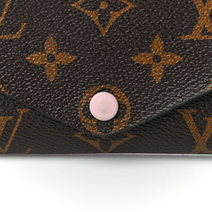 Louis Vuitton Monogram Josephine Wallet Rose Ballerine 15 of 15
