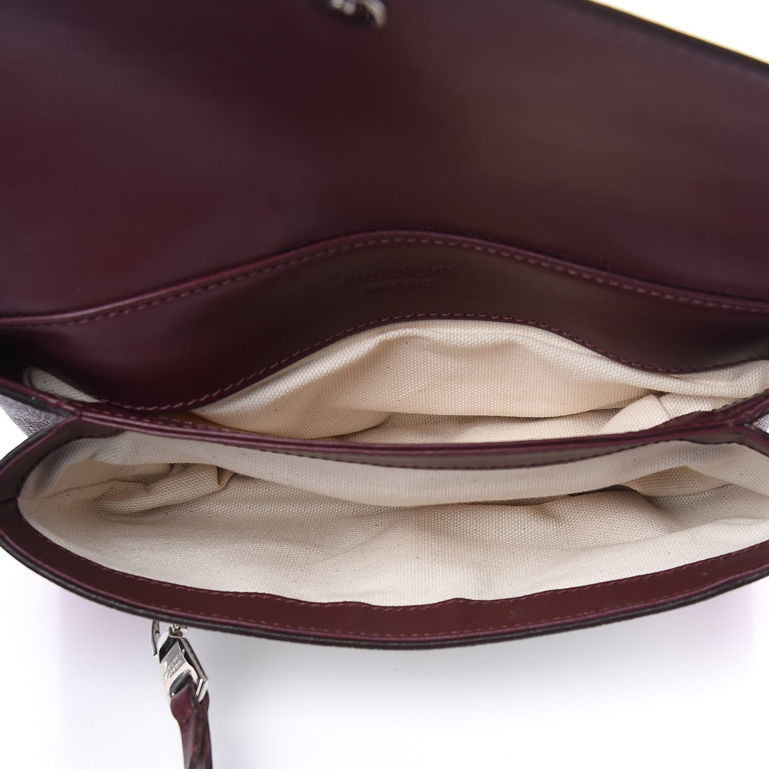 Givenchy Calfskin Duetto Crossbody Bag Burgundy Pink 4 of 7
