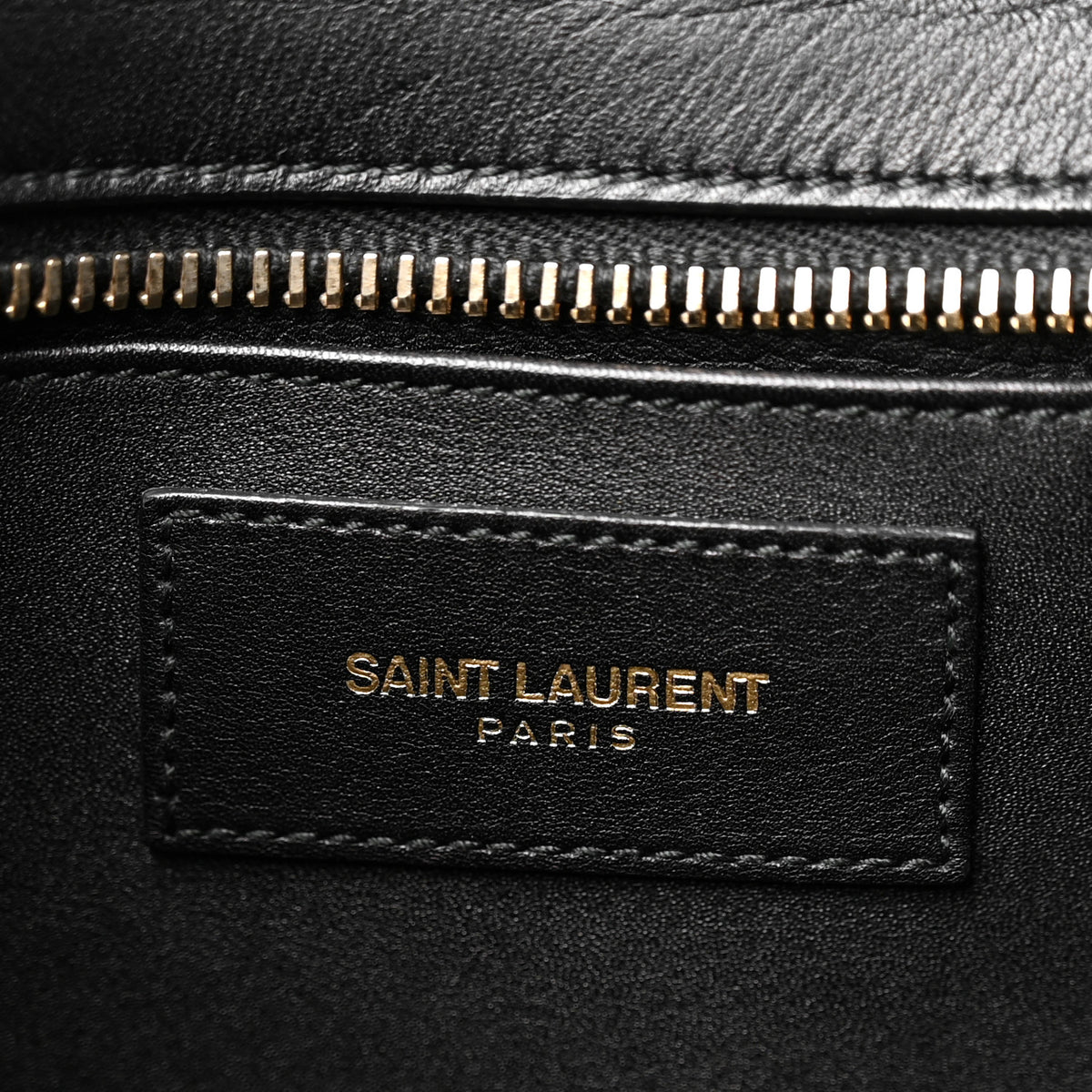 Calfskin Small Classic Y Cabas Black