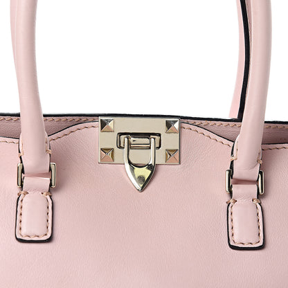 Valentino Garavani Vitello Rockstud Double Handle Tote Poudre 7 of 11