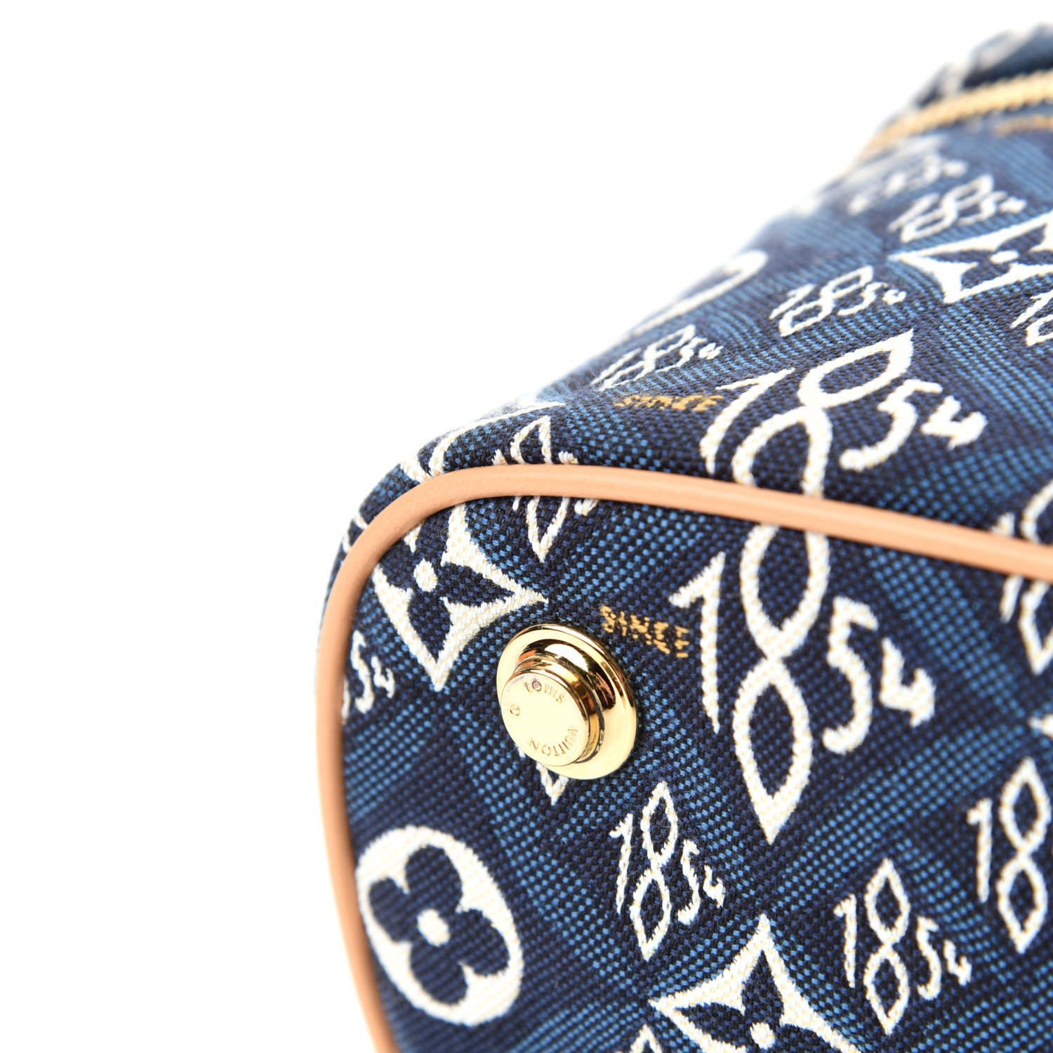 Louis Vuitton Jacquard Since 1854 Vanity PM Blue 9 of 13