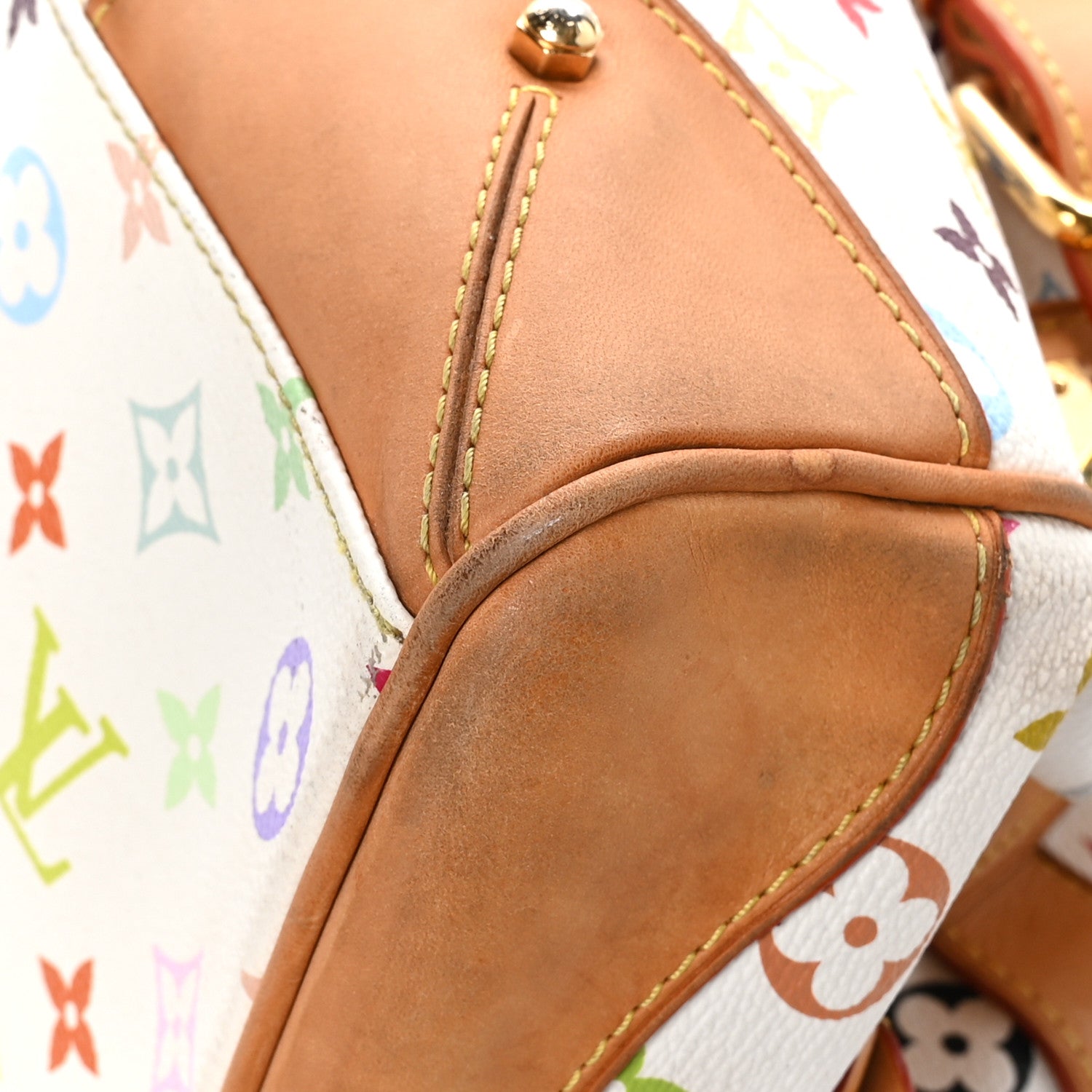 Louis Vuitton Monogram Multicolor Claudia White 9 of 14