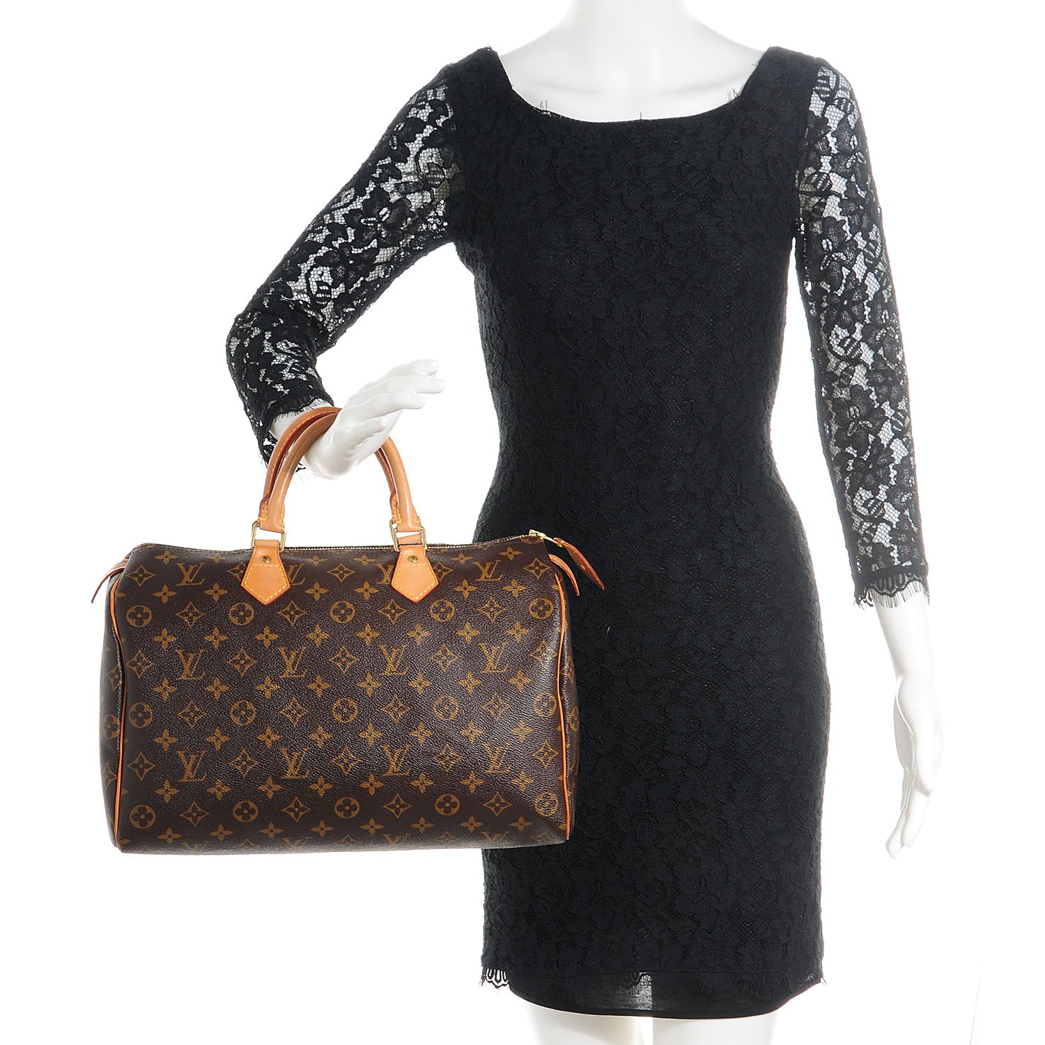Louis Vuitton Monogram Speedy 35 2 of 7