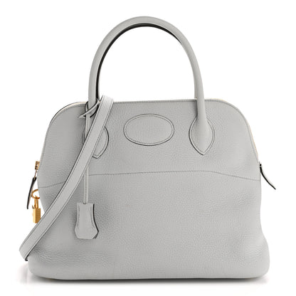 Hermes Taurillon Clemence Bolide 31 Bleu Pale 1 of 13