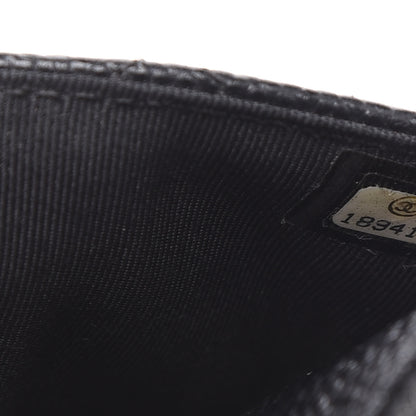 Chanel Caviar Quilted Wallet On Chain WOC Black 8 of 12