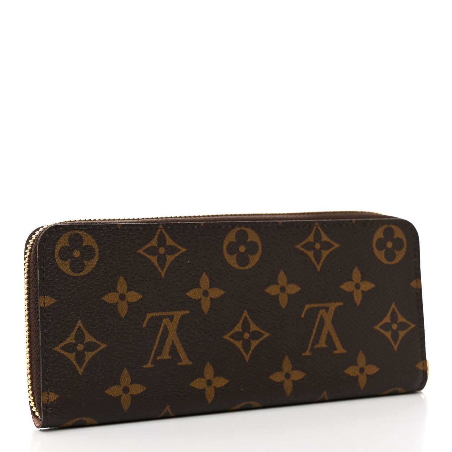 Louis Vuitton Monogram Clemence Wallet Rose Ballerine 3 of 7