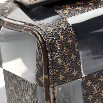 Louis Vuitton PVC Monogram Chess Keepall Bandouliere 25 10 of 11