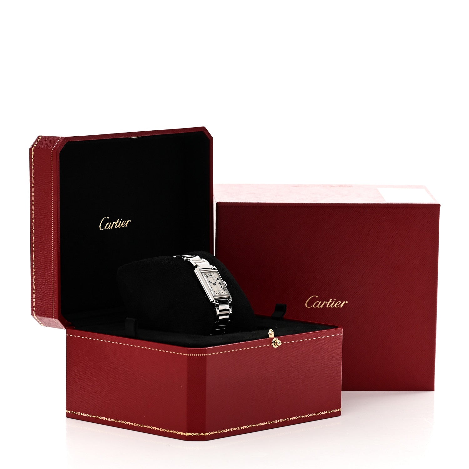 Cartier Stainless Steel 22mm Tank Must Quartz Watch 5 of 5