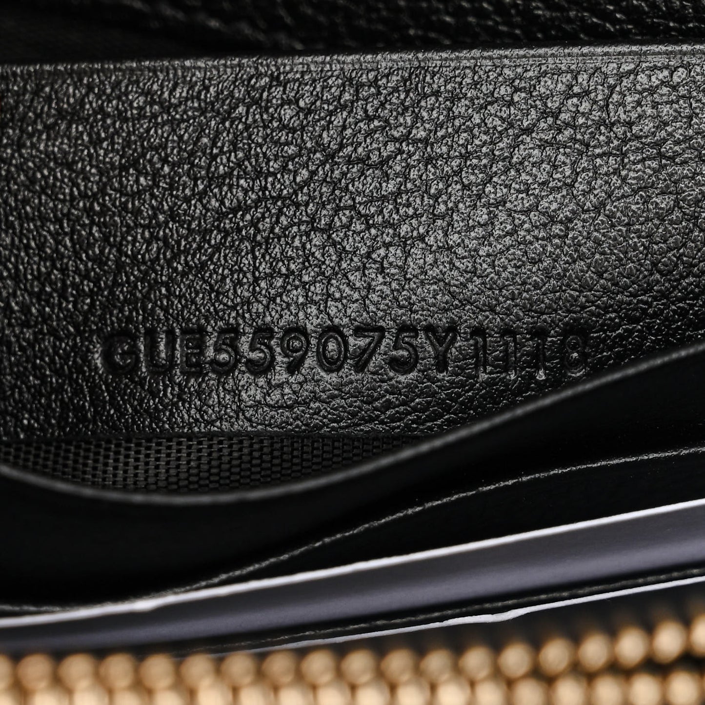 Calfskin Monogram Belle de Jour Chain Clutch Black