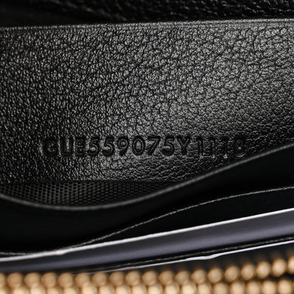 Saint Laurent Calfskin Monogram Belle de Jour Chain Clutch Black 7 of 13