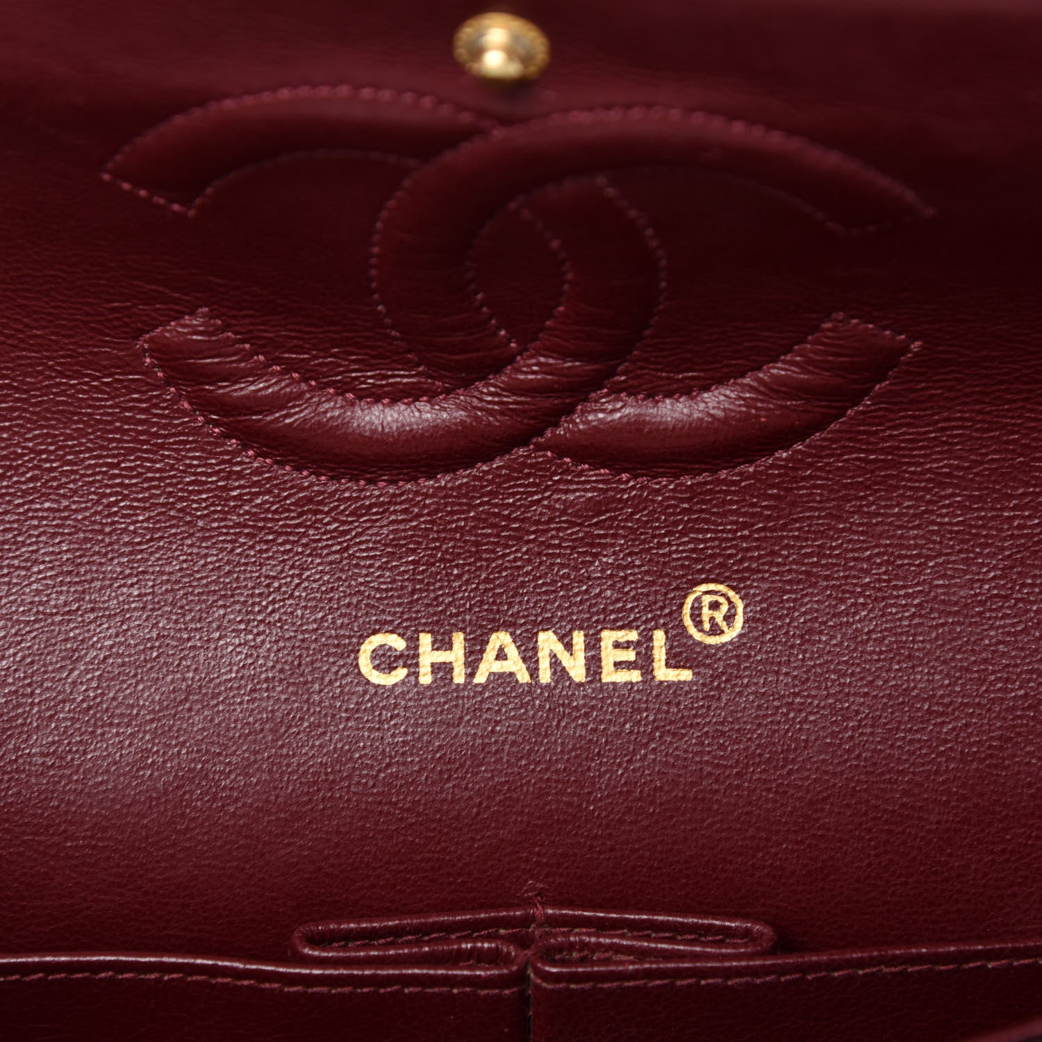 Chanel Lambskin Quilted Medium Double Flap Black 11 of 14