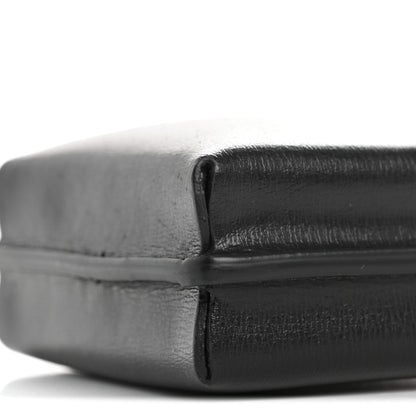 Salvatore Ferragamo Calfskin Vara Bow Phone Holder Black 10 of 11