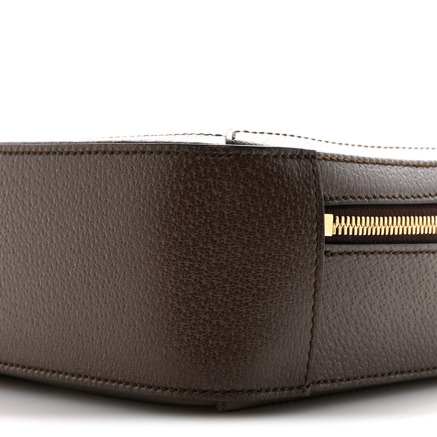 Gucci GG Supreme Monogram Web Small Ophidia Top Handle Shoulder Bag Brown 10 of 13