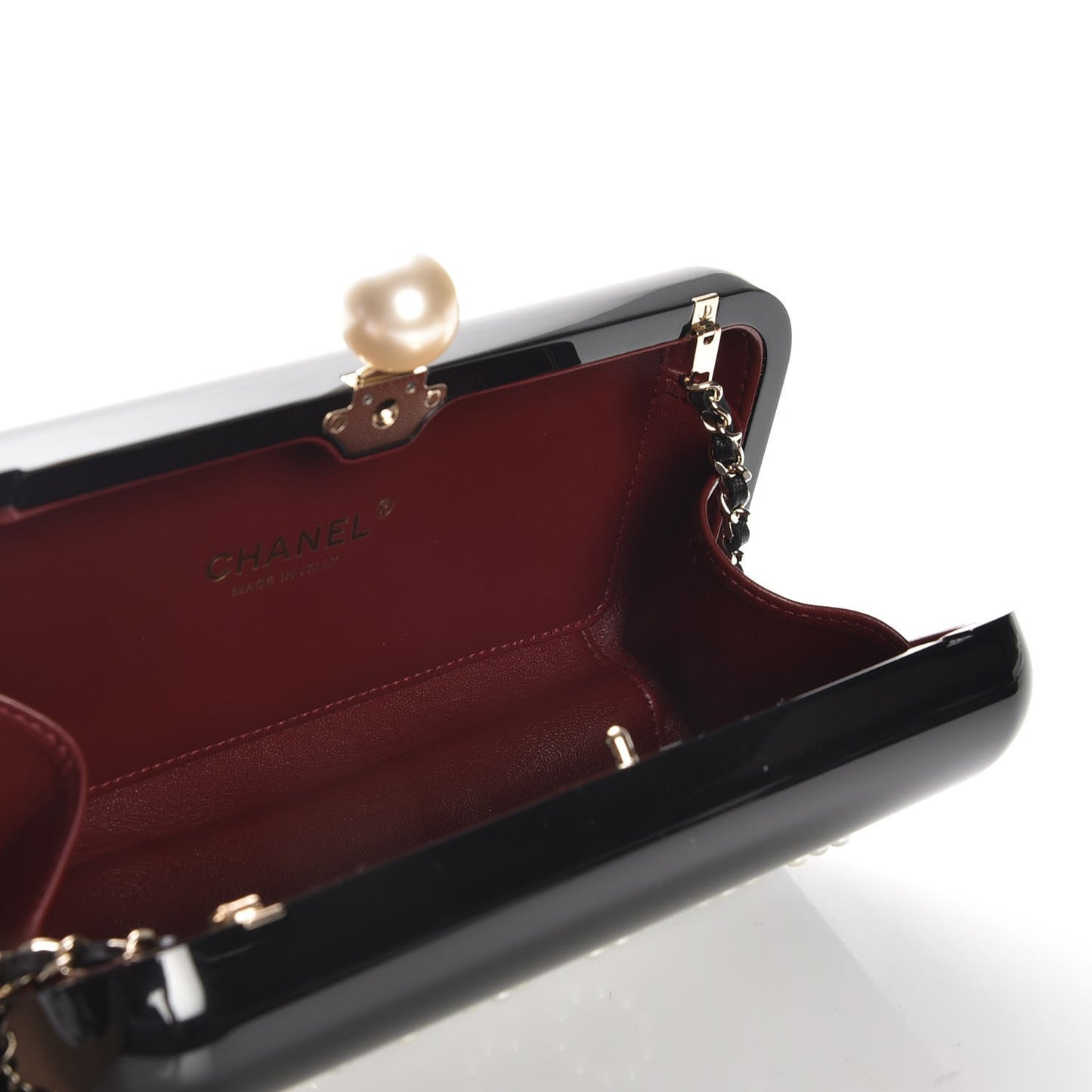 Plexiglass Votez Coco Evening In The Street Clutch Black