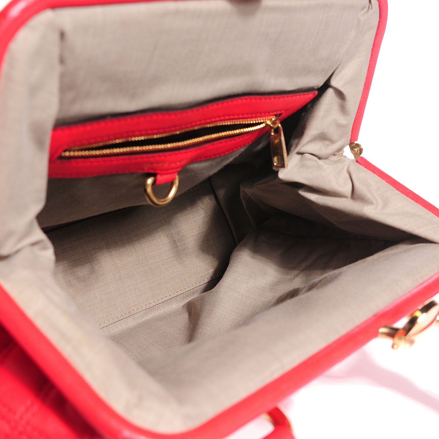 Marc Jacobs Calfskin Quilted Stam Coral 5 of 10