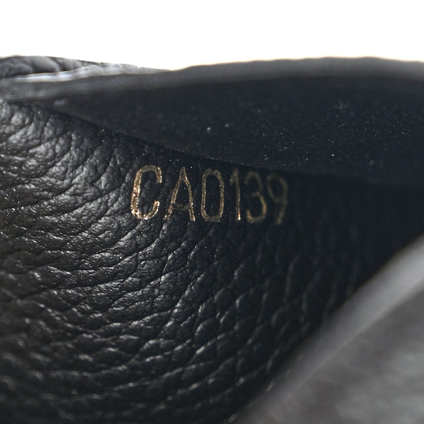 Empreinte Business Card Holder Black