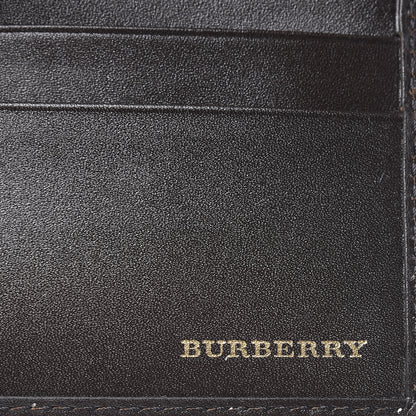 Burberry Haymarket Check Continental Wallet Chocolate 6 of 10
