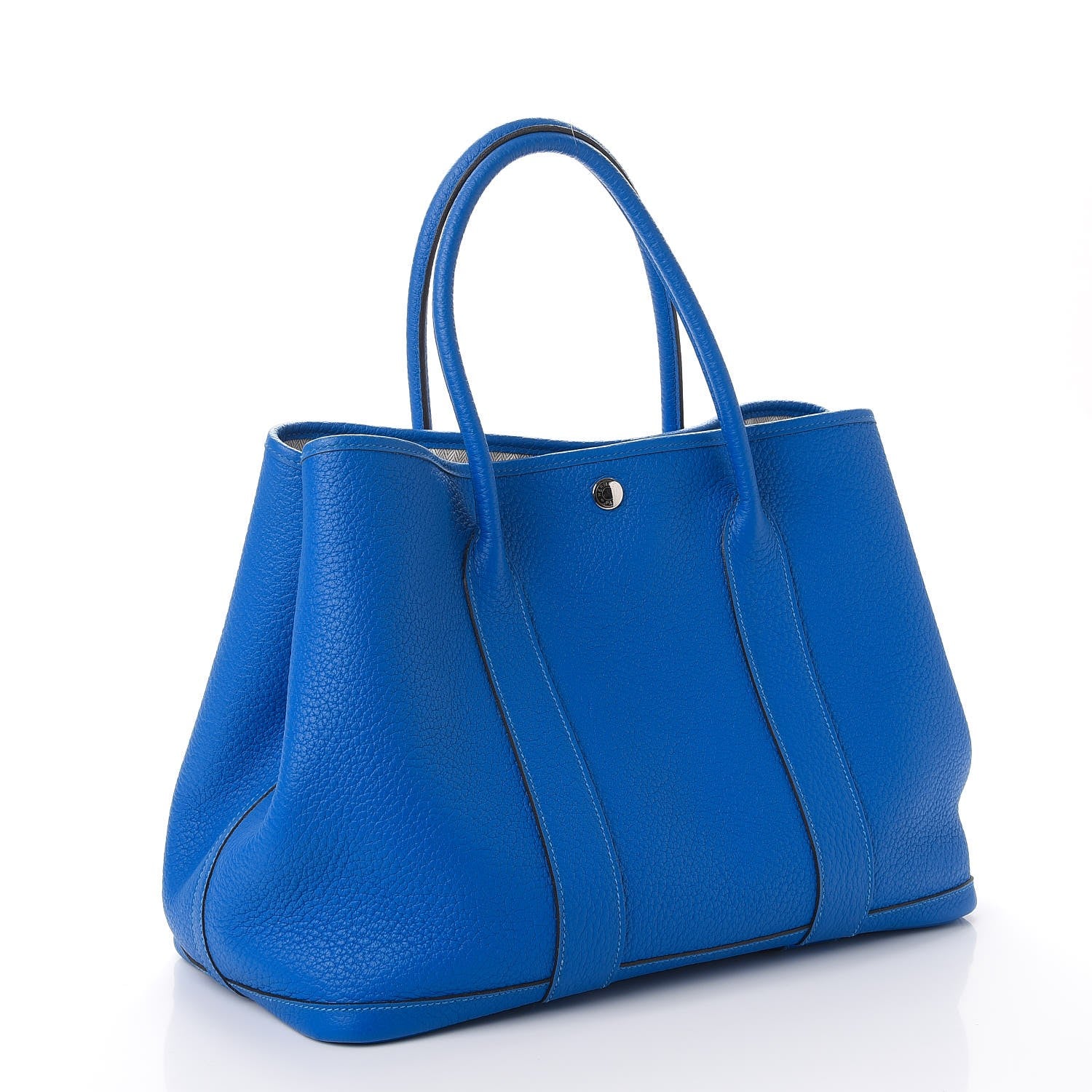 Hermes Negonda Garden Party Tote 36 MM Bleu Hydra 3 of 10