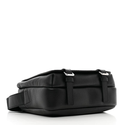 Loewe Soft Grained Calfskin XS Military Messenger Bag Black 4 of 9