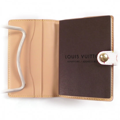 Louis Vuitton Monogram Multicolor Carnet de Bal Mini Agenda Cover White 5 of 8