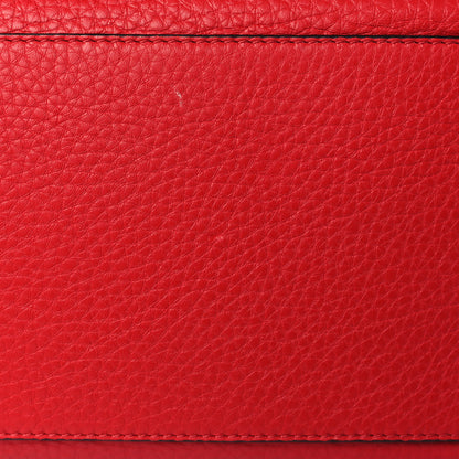 Valentino Garavani Grained Calfskin Rockstud Shoulder Tote Rouge Pur 9 of 10