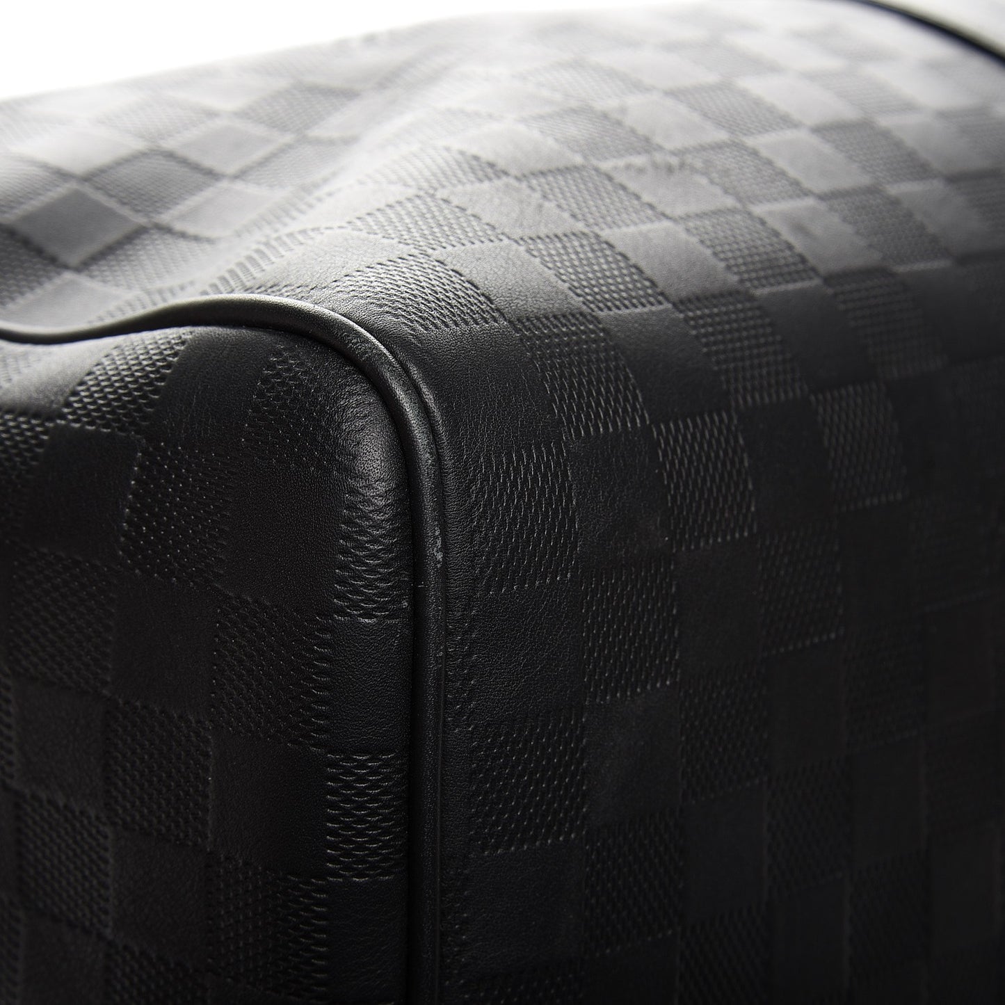 Damier Infini Keepall Bandouliere 55 Onyx