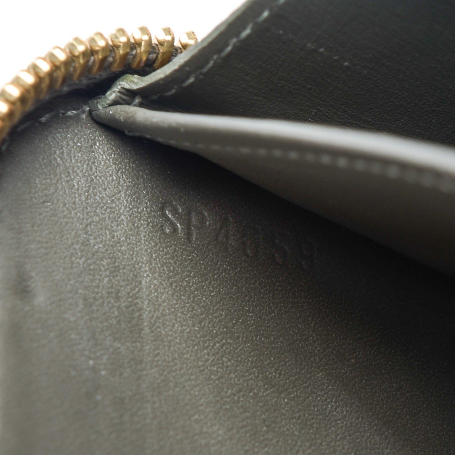 Louis Vuitton Vernis Zippy Wallet Gris Art Deco 7 of 10