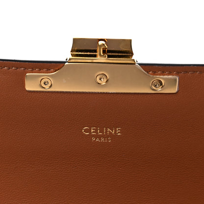 Celine Triomphe Canvas Chain Bag Tan 6 of 9