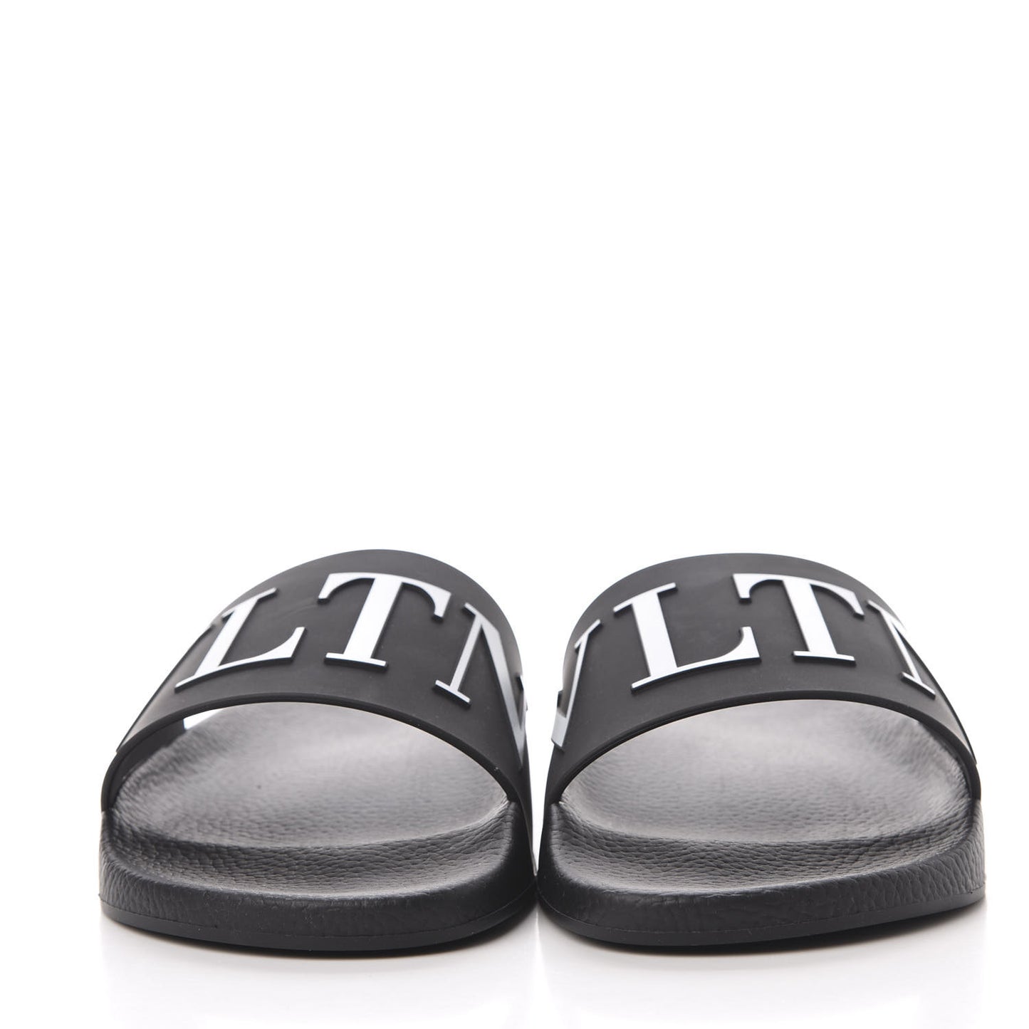 Rubber Mens VLTN Pool Slide Sandals 45 Black