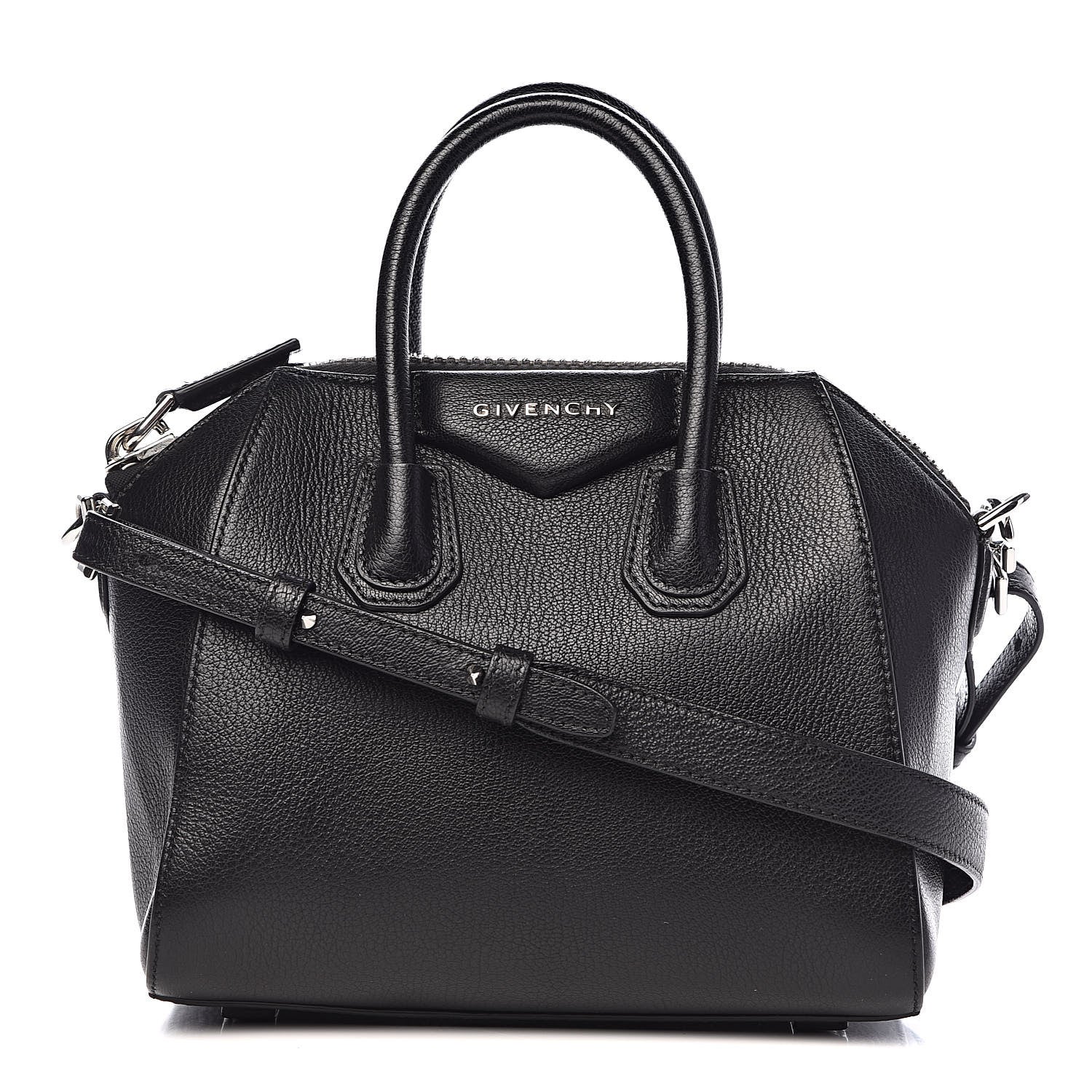 Givenchy Sugar Goatskin Mini Antigona Black 1 of 10