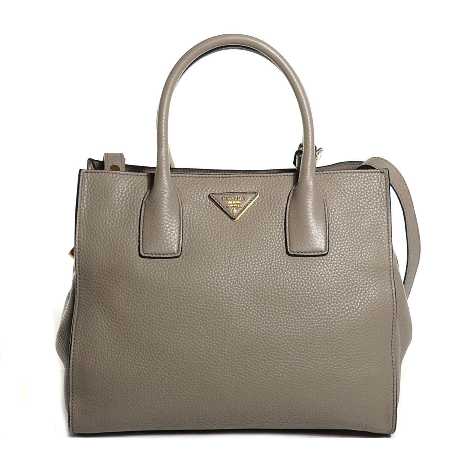 Prada Vitello Daino Tote Argilla 1 of 11